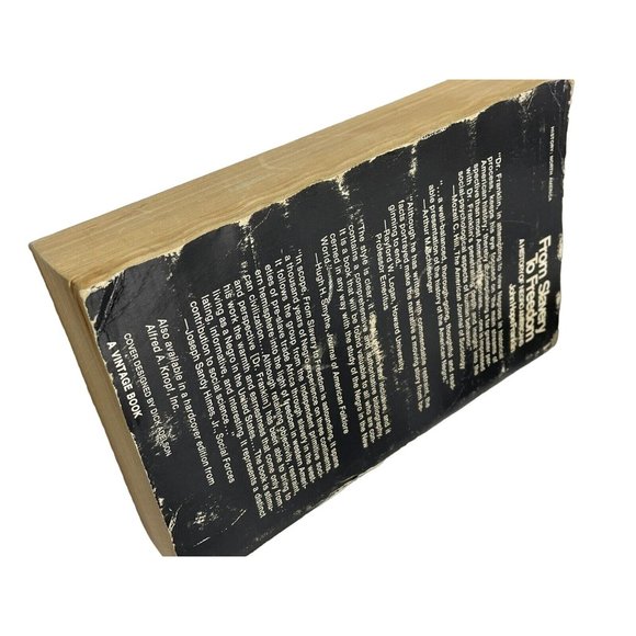 From Slavery to Freedom History of Negro Americans John Franklin Vintage Book - Picture 4 of 14